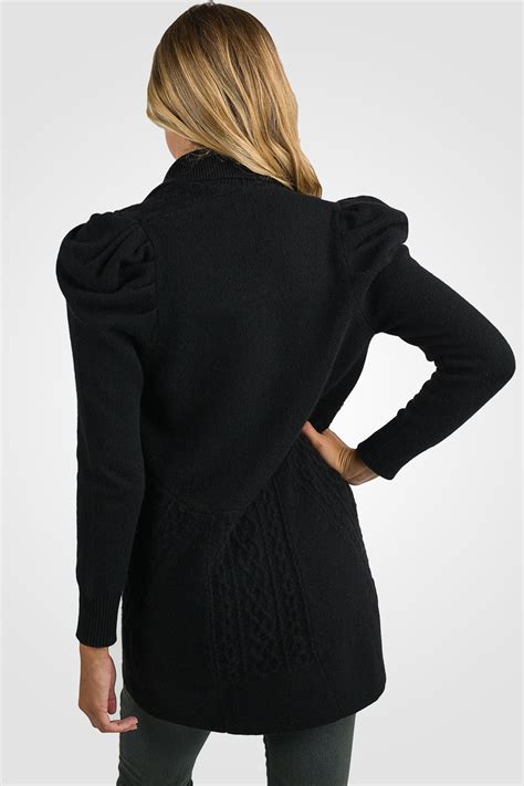 celine cardigan black|Celine sleeveless trench.